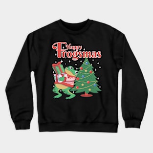 Happy Frogmas Crewneck Sweatshirt